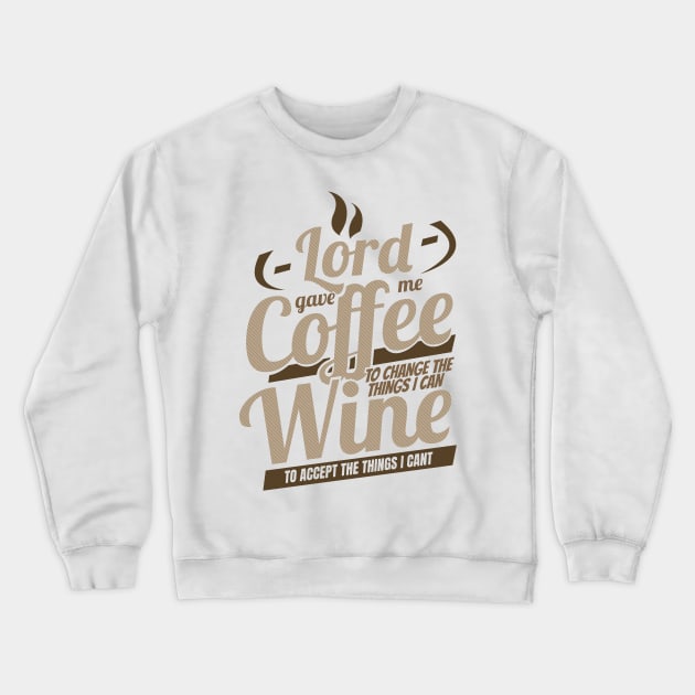 'Wine To Accept Things' Hilarous Wine Gift Crewneck Sweatshirt by ourwackyhome